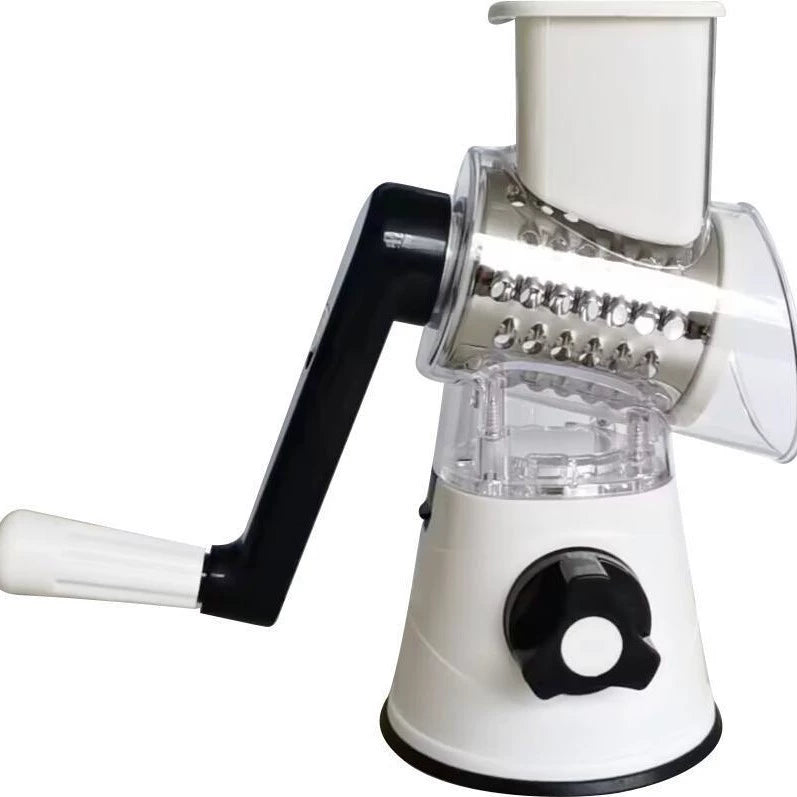 LOVILDS® 3-in-1 Rotary Food Chopper & Grater Prep Faster. Slice Cleaner. Cook Smarter