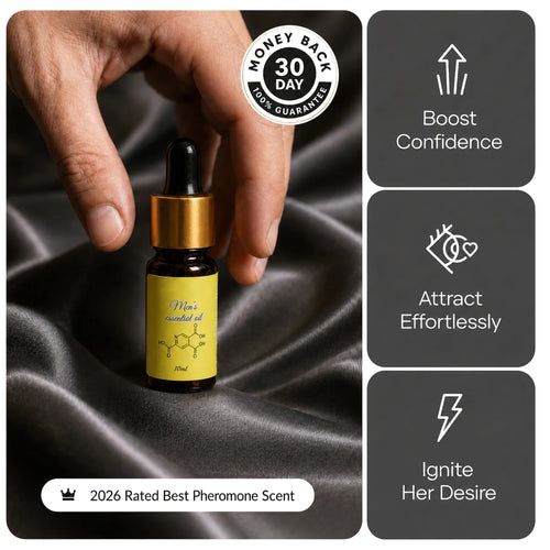The warm masculine scent made for confident moments