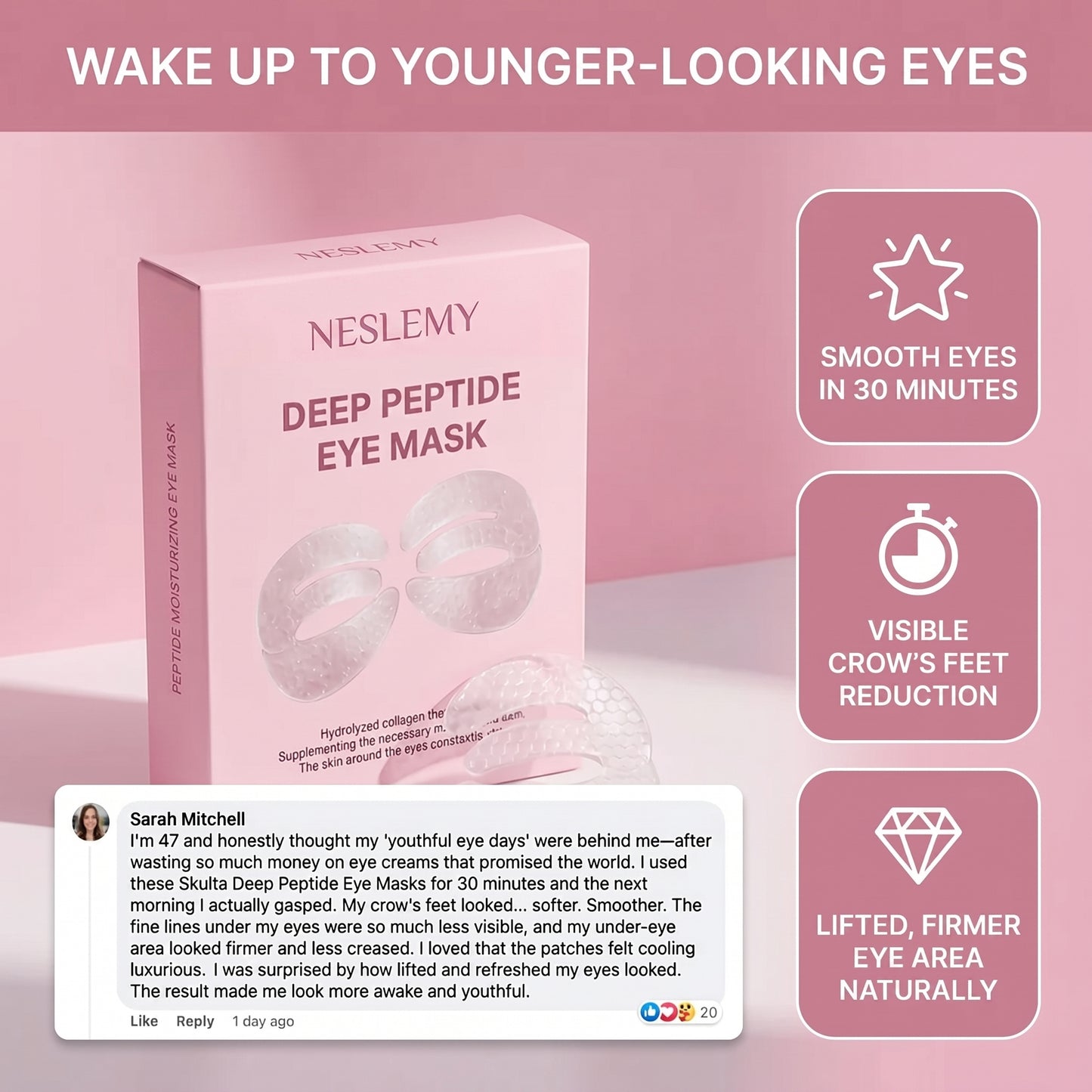 Deep Peptide Collagen Eye Mask