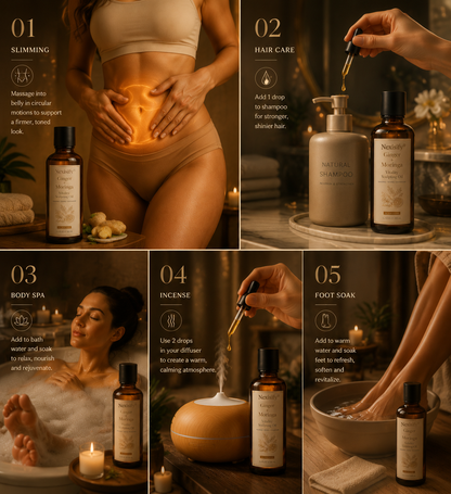 Hot Sale🔥 Nexisify® Ginger & Moringa 4-in-1 Sculpting & Fat-Burn Oil