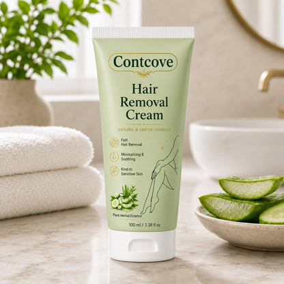 Contcove™ Natural Gentle Hair Removal Cream | For Women & Men, Sensitive Skin