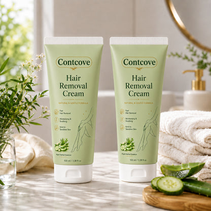 Contcove™ Natural Gentle Hair Removal Cream | For Women & Men, Sensitive Skin