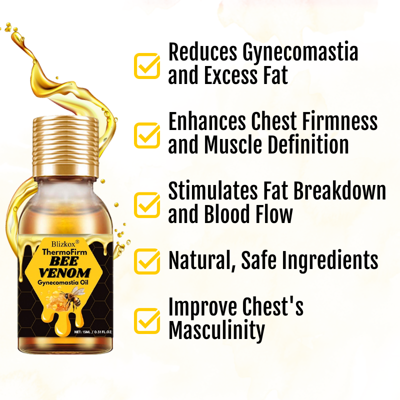 Blizkox® ThermoFirm Bee Venom Gynecomastia Oil🔥