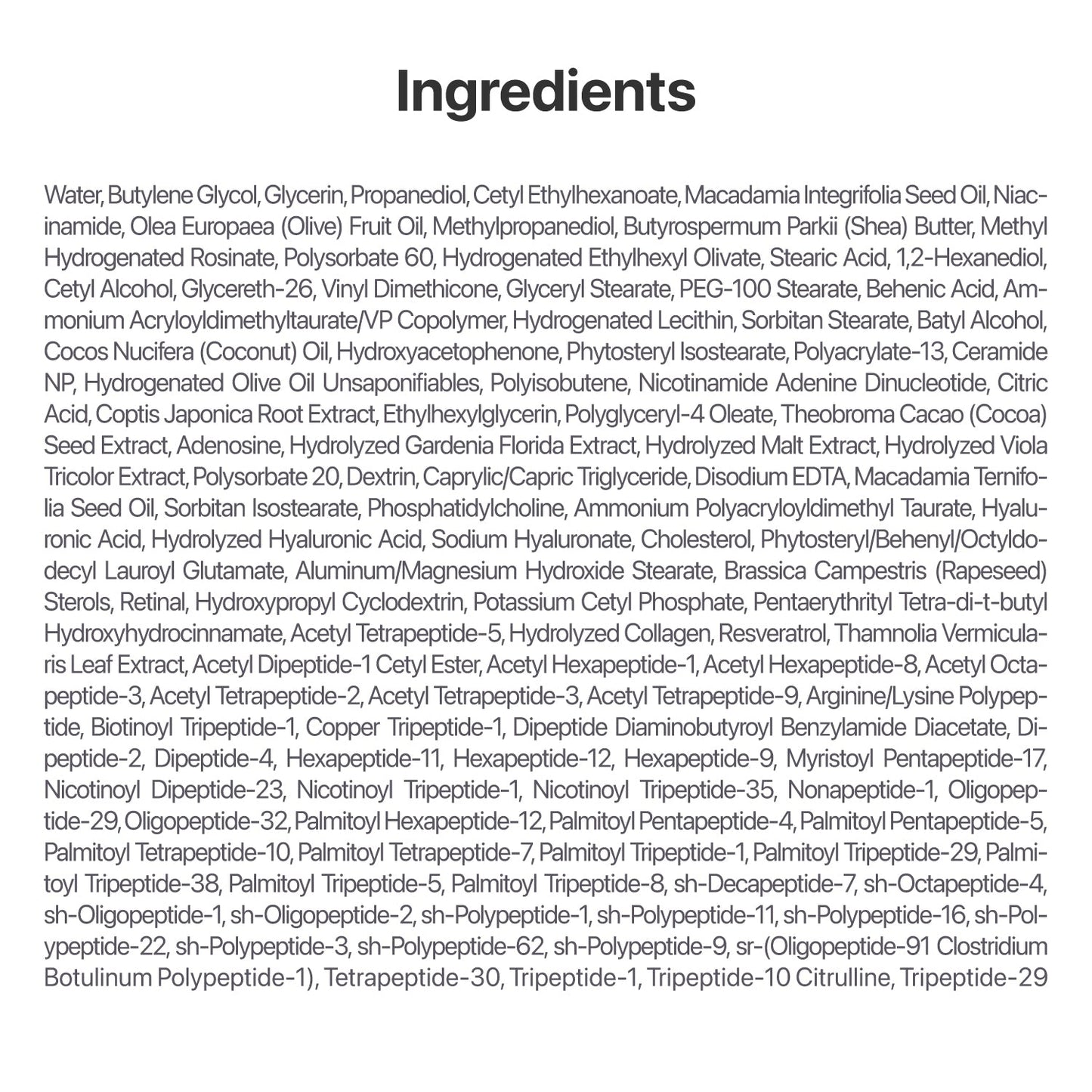 No.9 NAD+ Retinal Volumetox Eye Cream