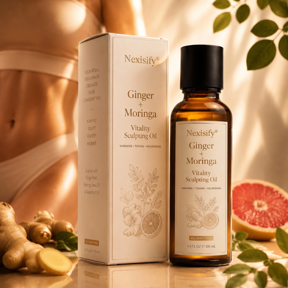 Hot Sale🔥 Nexisify® Ginger & Moringa 4-in-1 Sculpting & Fat-Burn Oil