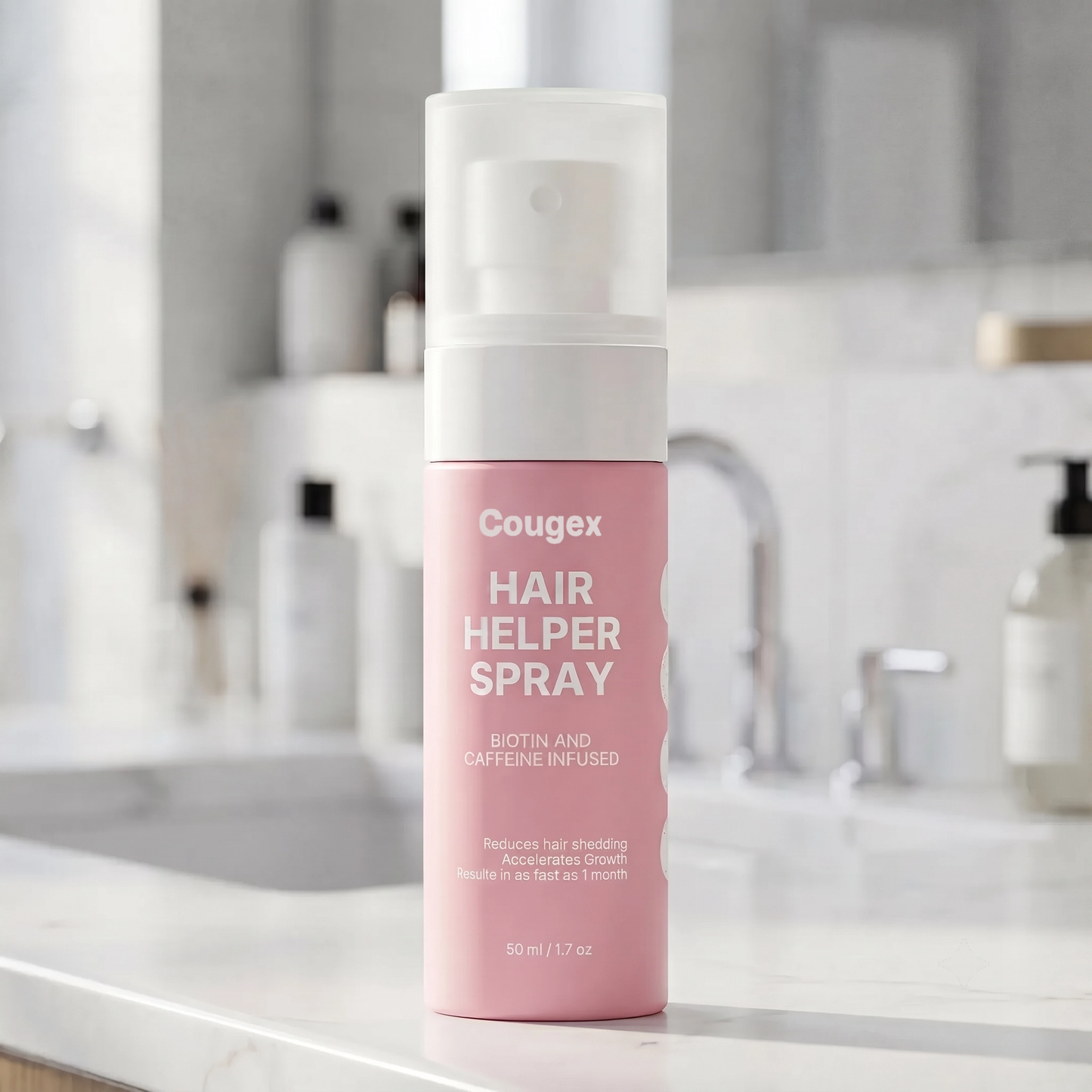 Cougex® Daily Growth Boost Spray,The 10-Second Hair Routine That Blocks DHT & Reduces Hair Shedding by up to 40% in 60 Days