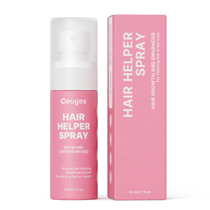 Cougex® Daily Growth Boost Spray,The 10-Second Hair Routine That Blocks DHT & Reduces Hair Shedding by up to 40% in 60 Days
