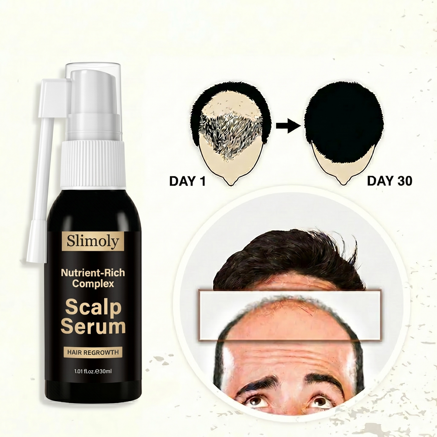 Slimoly® Premium Hair Serum – Premium Daily Care to Beautify Your Hair & Hairline Regular price