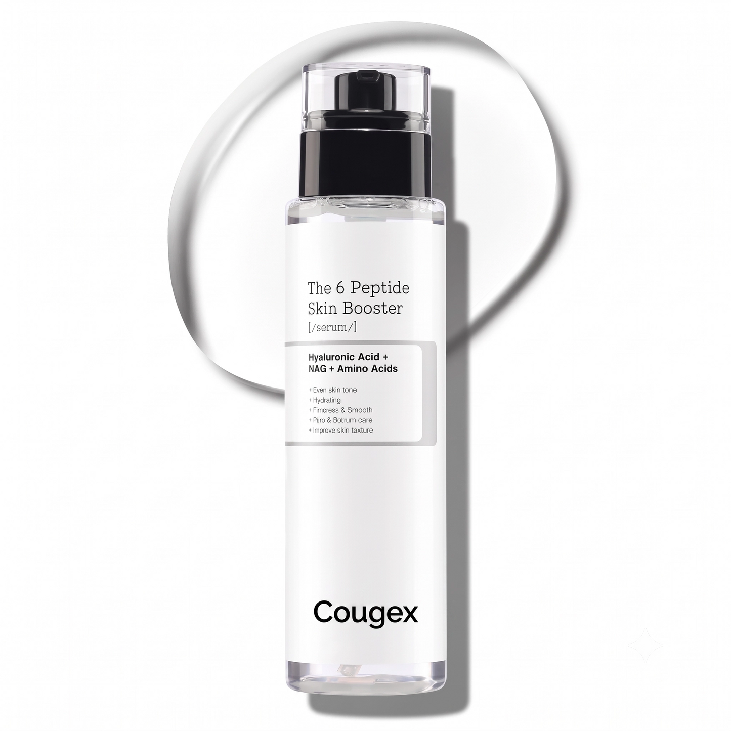 Cougex 6X Peptide Collagen Skin Booster Toner Serum for Dull & Uneven Skin