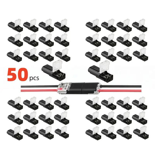 2026 Latest Model 2 - Pin Tool - Free Locking LED Strip Connector(50PCS) – 50% OFF Limited Time Offer! - Aoeot