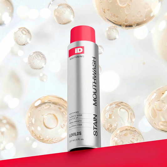LOVILDS™ iD Stain Whitening Mouthwash — See the Clean Difference