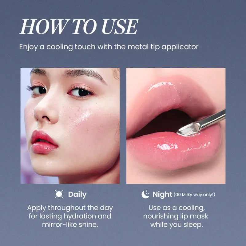 (LAUNCHING SALE) Metal Glow Lip Tint Serum 0.16 oz (4.6g) 20% OFF + FREE SHIPPING