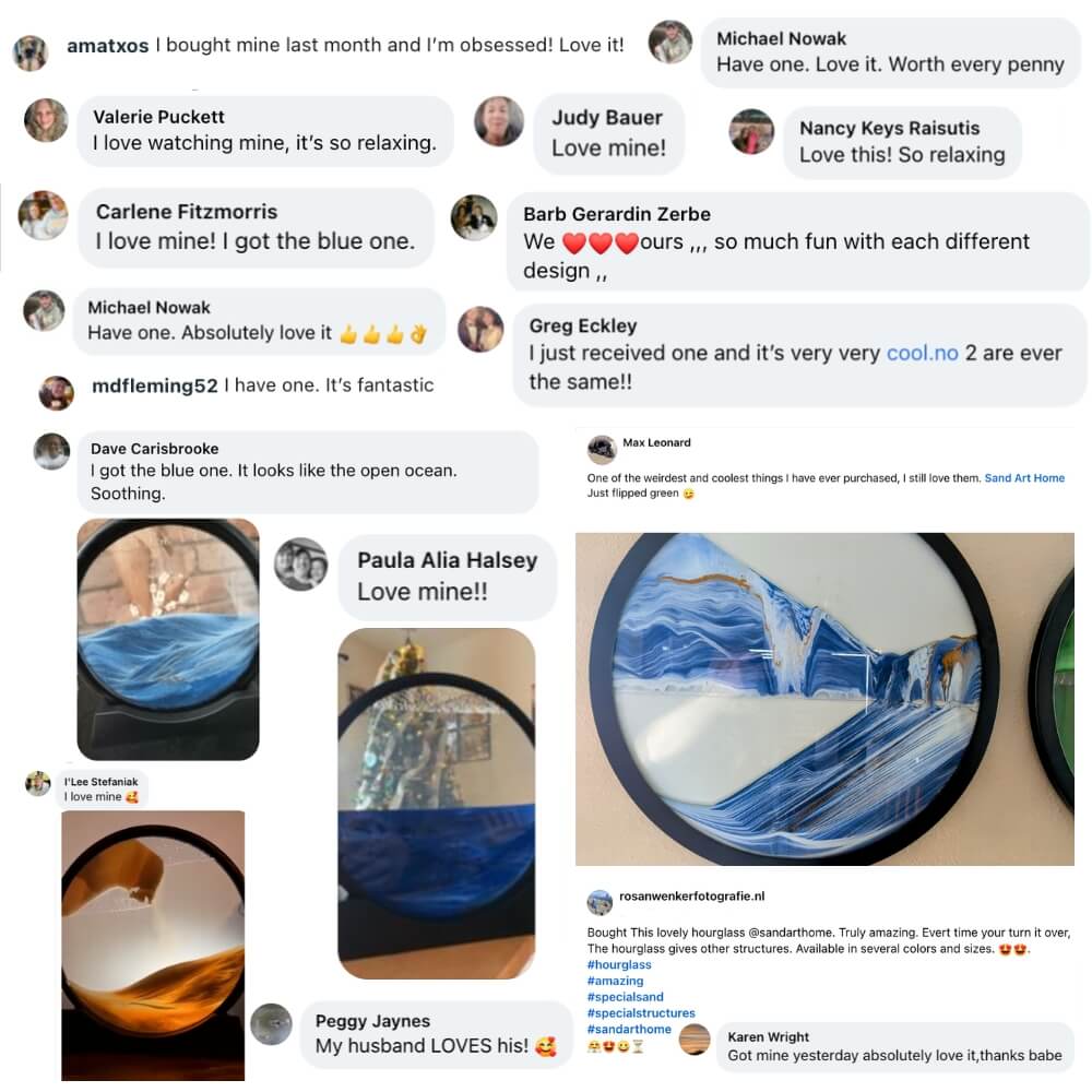 Flowing Elegance: 3D Liquid Sand Art – A Timeless Masterpiece in Motion