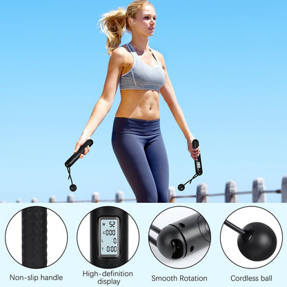 🔥 50% OFF – Burn Calories Anytime with the Smart Cordless Jump Rope - Aoeot