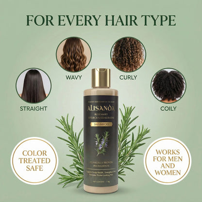 Alisanda® Rosemary Shampoo – Now Upgraded for Superior Hair Growth!