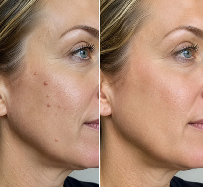 🌟 Cheemex® 2-in-1 Microneedle & Hydrocolloid Patch 🌿 Invisible Face & Body Patches for Raised Moles, Acne, Flat Warts & Skin Tags - Helps Improve the Appearance of Wrinkles, Scars & Blemishes