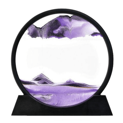 Flowing Elegance: 3D Liquid Sand Art – A Timeless Masterpiece in Motion