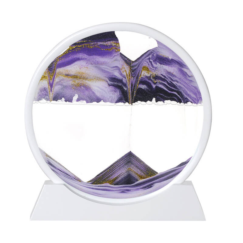 Flowing Elegance: 3D Liquid Sand Art – A Timeless Masterpiece in Motion