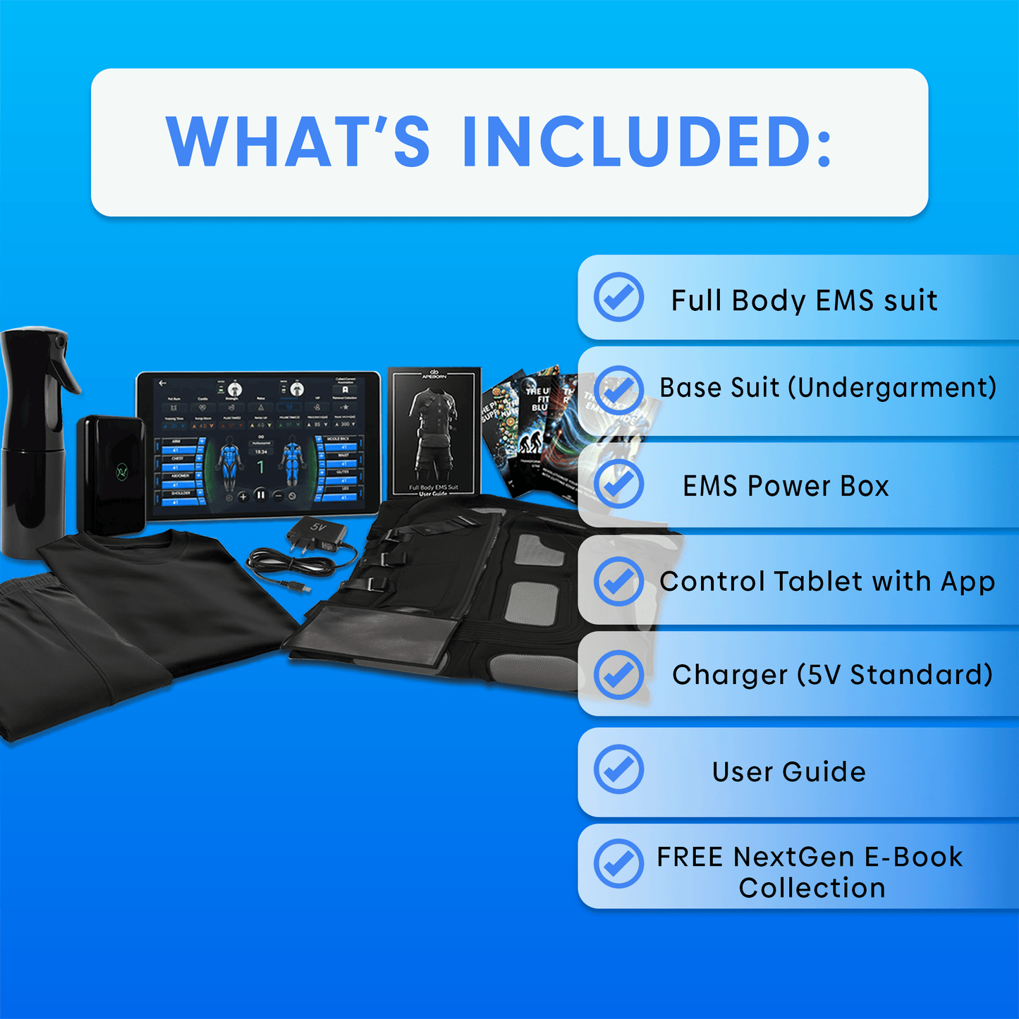 Full Body EMS Suit - Exercise on Autopilot