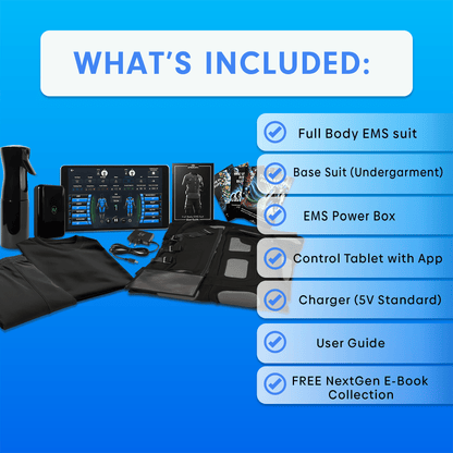 Full Body EMS Suit - Exercise on Autopilot