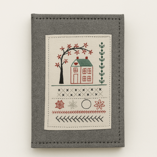 🧵Embroidery stitch book—Slow Down. Stitch. Feel Better. - Aoeot