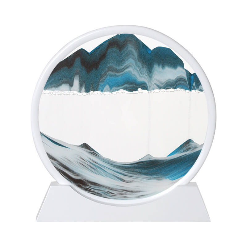 Flowing Elegance: 3D Liquid Sand Art – A Timeless Masterpiece in Motion - Aoeot