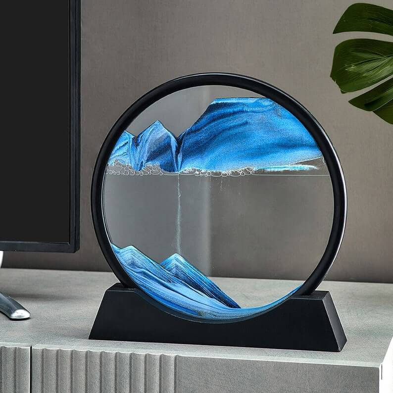 Flowing Elegance: 3D Liquid Sand Art – A Timeless Masterpiece in Motion - Aoeot