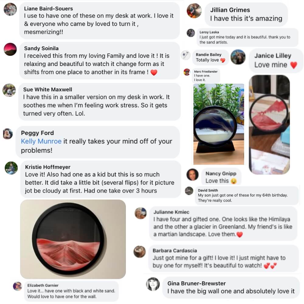 Flowing Elegance: 3D Liquid Sand Art – A Timeless Masterpiece in Motion - Aoeot