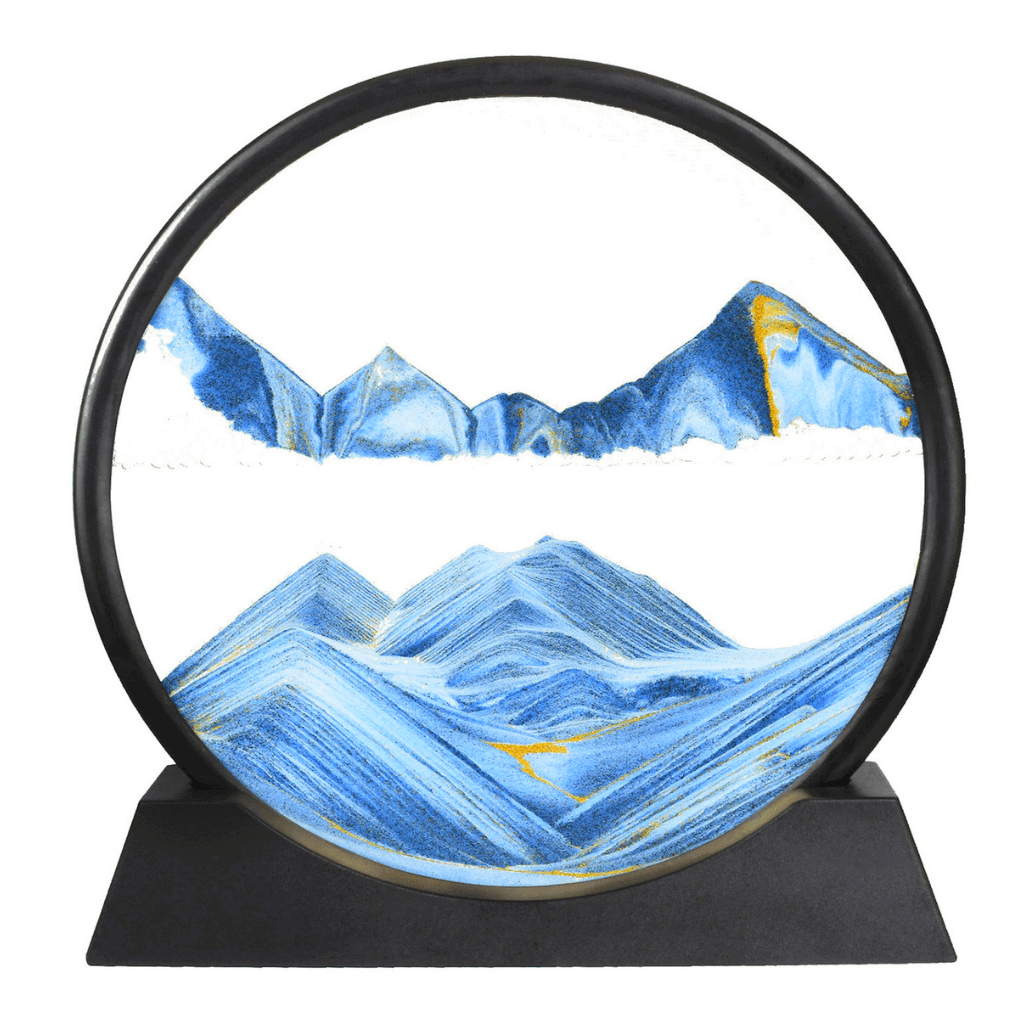 Flowing Elegance: 3D Liquid Sand Art – A Timeless Masterpiece in Motion - Aoeot