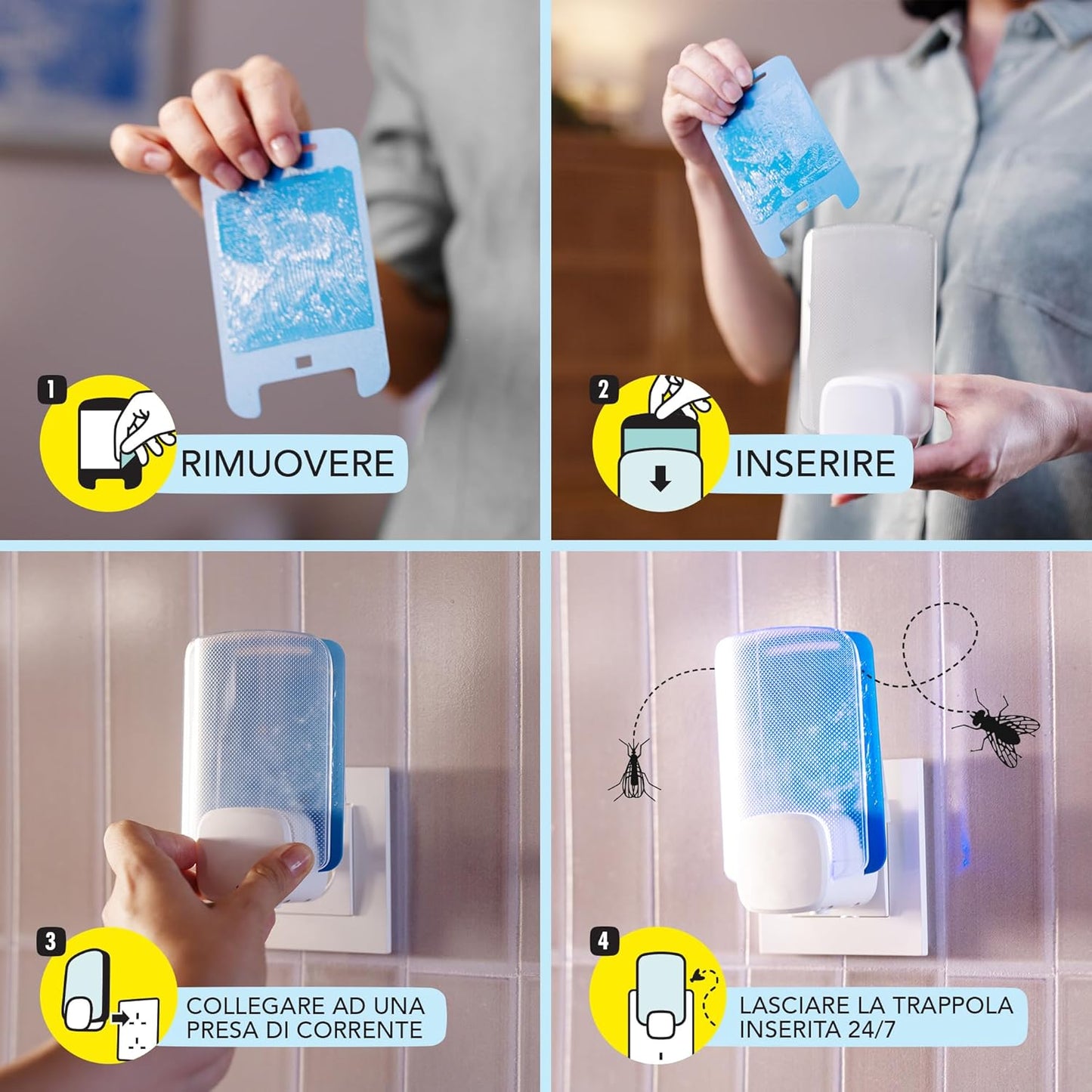 HomeGuard Indoor Fly and Moth Trap