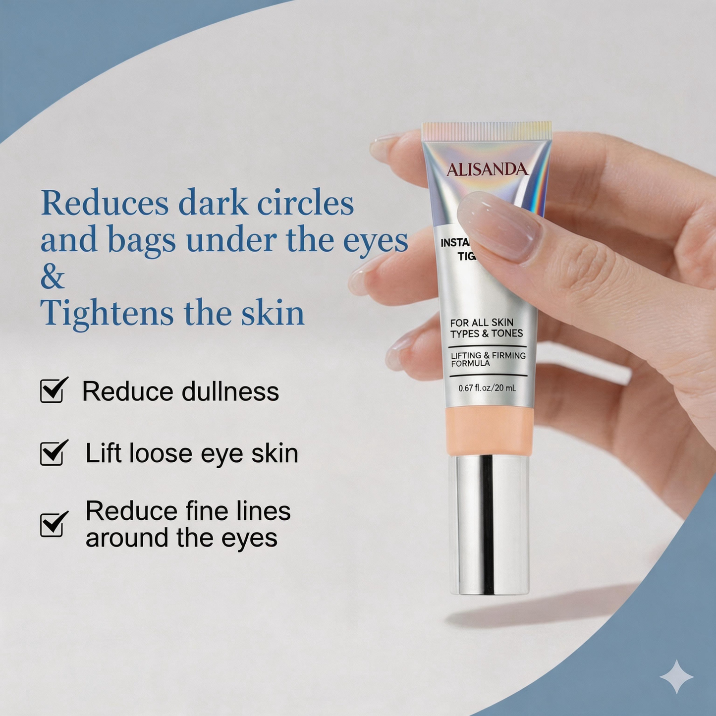 Alisanda™ Instant Face Temporary Tightener – Instant visible results in 60 seconds