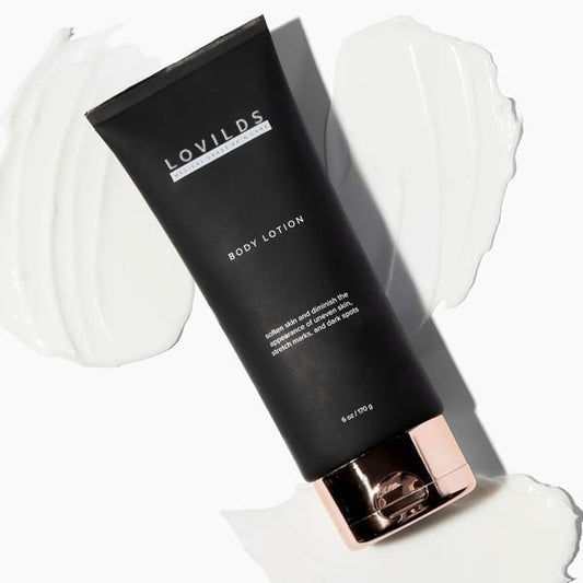 LOVILDS® Body Lotion – 6 oz Shea Butter & Ceramides for Long - Lasting Hydration and Skin Barrier Care - Aoeot