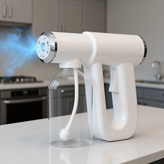 Portable blue light disinfection spray gun - Aoeot